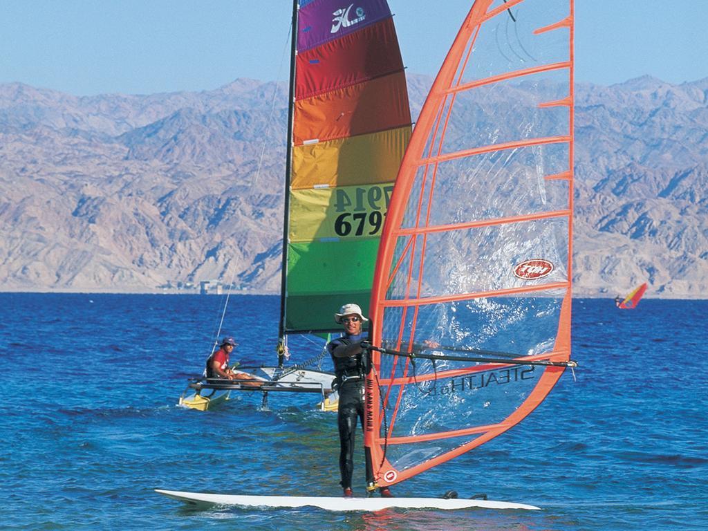 Dan Eilat Hotel Экстерьер фото Windsurfer on the Dead Sea